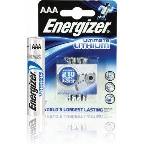 Energizer Ultimate FR03 AAA batterij (potlood) Lithium 1250 mAh 1.5 V 2 stuk(s)