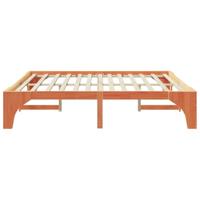 Bedframe met opslag Bruin 180 x 200 cm Massief grenenhout - thumbnail
