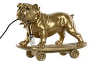 Bureaulamp Home ESPRIT Gouden Hars 220 V 45 X 23 X 34 cm - thumbnail