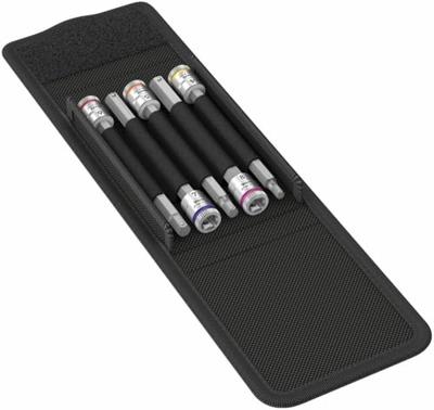 Wera 8740 A HF 1 Zyklop Bit-doppen-set met vasthoudfunctie, 1/4"-aandrijving, 5-delig - 1 stuk(s) - 05003345001 Wera 8740 A HF 1 Zyklop Bit-doppen-set met vasthoudfunctie, 1/4"-aandrijving, 5-delig - 1 stuk(s) - 05003345001
