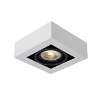 Lucide ZEFIX - Plafondspot - LED Dim to warm - GU10 (ES111) - 1x12W 2200K/3000K - Wit - thumbnail