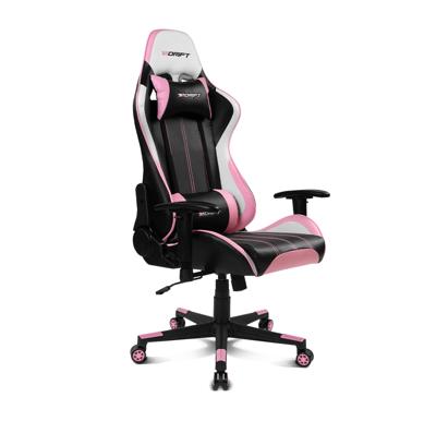 Gaming stoel DRIFT DR175PINK Zwart Roze