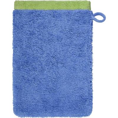 Cawö Cawo Lifestyle Splash Doubleface 7071 Washandje 16x22 capri/pistazie