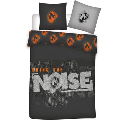 Nerf Dekbedovertrek Noise 140 x 200 cm - Bio Katoen