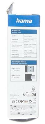Hama Ergonomische muis Radiografisch Optisch Zwart 6 Toetsen 2400 dpi Ergonomisch