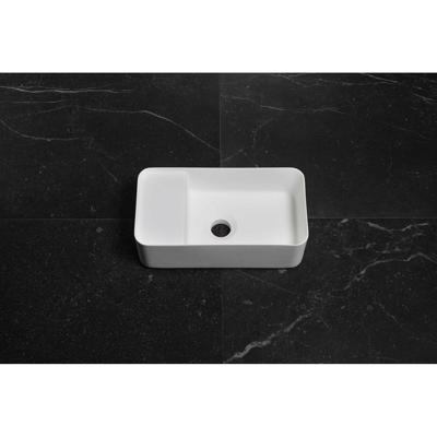 Fontein Luca Sanitair 35x18,5x12 cm Solid Surface Mat Wit Luca Sanitair