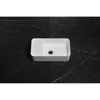 Fontein Luca Sanitair 35x18,5x12 cm Solid Surface Mat Wit Luca Sanitair - thumbnail