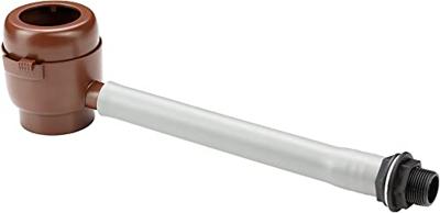 Regenton vulautomaat met bladvanger bruin 50-60 mm