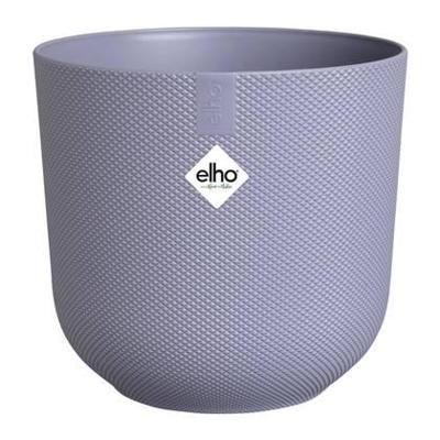 Vaso da fiori - Elho - Jazz Round - Viola - L 30 x P 29,5 x H 27 cm - Interno - 100% riciclato