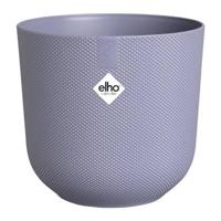 Vaso da fiori - Elho - Jazz Round - Viola - L 30 x P 29,5 x H 27 cm - Interno - 100% riciclato - thumbnail