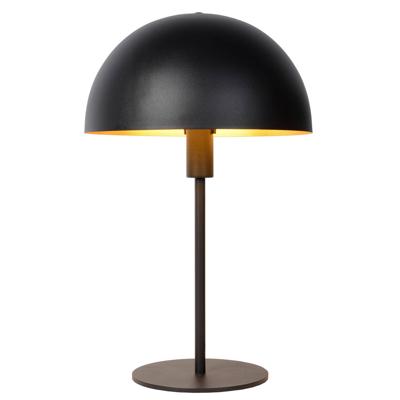 Lucide SIEMON - Tafellamp - Ø 25 cm - 1xE14 - Zwart