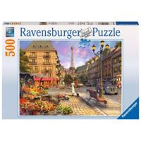 Ravensburger puzzel Wandeling door Parijs - 500 stukjes - thumbnail