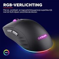 Trust GXT 926 Redex II Draadloze Zwarte Gaming Muis - thumbnail