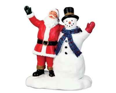 Lemax christmas greetings kerstdorp figuur type 3 2016