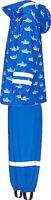 Playshoes regenpak 2-delig Vissen Blauw-140 - thumbnail