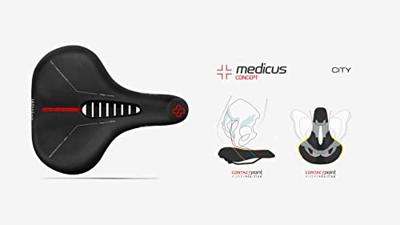 Wittkop Zadel medicus pro evo 3.0 city zwart