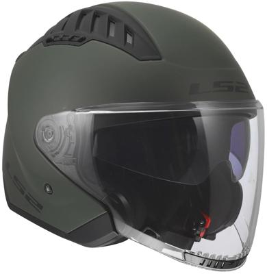 LS2 jethelm "of600 copter ii solid" helmet of600 copter i military green gr. s LS2 jethelm "of600 copter ii solid" helmet of600 copter i military green gr. s