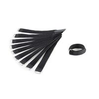 Adam Hall VR2020BLK kabelbinder klittenband 200 x 20 mm zwart - thumbnail