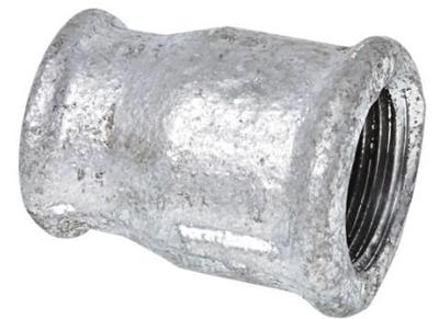 Kirchhoff Smeedbaar ijzer reduceermiddel dubbele sok, verzinkt, 1 1/4"IT x 3/4"IT, (240) - 989756055