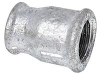 Kirchhoff Smeedbaar ijzer reduceermiddel dubbele sok, verzinkt, 1 1/4"IT x 3/4"IT, (240) - 989756055 - thumbnail