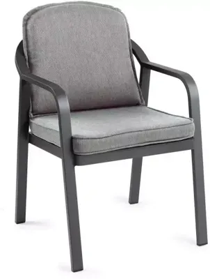 Tierra Outdoor Dining Tuinstoel Pep Charcoal