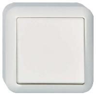 ELSO AP universele schakelaar 381600 10A CONTURA parelwit Crème 1 stuk(s) - thumbnail