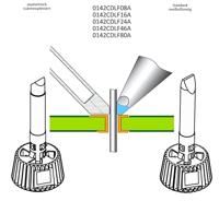 Ersa 0142CDLF08A/SB Soldeerpunt Beitelvorm Grootte soldeerpunt 0.80 mm Inhoud: 1 stuk(s) - thumbnail