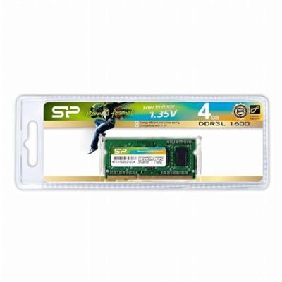 Silicon Power SP004GLSTU160N02 geheugenmodule 4 GB 1 x 4 GB DDR3L 1600 MHz Silicon Power SP004GLSTU160N02 geheugenmodule 4 GB 1 x 4 GB DDR3L 1600 MHz