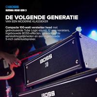 Boss Katana Head Gen 3 100 Watt gitaarversterker top - thumbnail