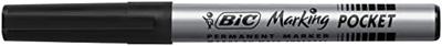 Viltstift bic 1445 ecolutions rond f zwart | 12 stuks