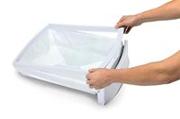 IMAC KATTENBAK ZUMA MET SCHUIFLADE ANTRACIET 40X56X42,5 CM - thumbnail