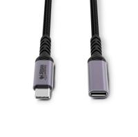 Urban Factory TCE01UF USB-C uittrekkabel - 1m - Wit - thumbnail
