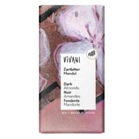 Vivani Chocoladereep Puur met Amandelen - thumbnail