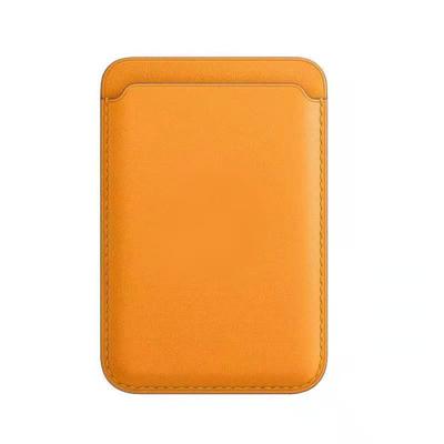 Lunso - iPhone 12/13/14 Serie - Magsafe cardholder / pasjeshouder - Oranje Lunso - iPhone 12/13/14 Serie - Magsafe cardholder / pasjeshouder - Oranje