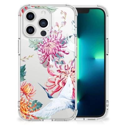 Apple iPhone 13 Pro Case Anti-shock Bird Flowers Apple iPhone 13 Pro Case Anti-shock Bird Flowers