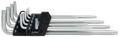 KS Tools 151.2470 Haakse schroevendraaierset TS 10, TS 15, TS 20, TS 25, TS 27, TS 30, TS 40, TS 45, TS 50 9-delig