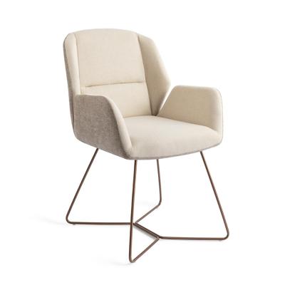 Jesper Home Eetkamerstoel 'Myoko' Beehive Rose, kleur Sandy Hill