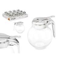 Flesje Vivalto Transparant Metaal Glas Plastic 260 ml 10,3 x 10 x 9 cm (12 Stuks) - thumbnail