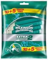 Wilkinson Wilkinson Extra2 Sensitive 10 + 5 (15st) - thumbnail