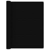 Tenttapijt 250x400 cm zwart - thumbnail