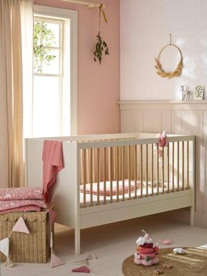 Verstelbaar Babybed 70x140cm LIGNE HERITAGE klei