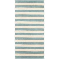 Cawö Cawo Lines Streifen 6256 Handdoek 50x100 fjord - thumbnail