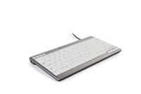 BakkerElkhuizen UltraBoard 950 toetsenbord USB AZERTY Belgisch Zilver, Wit - thumbnail