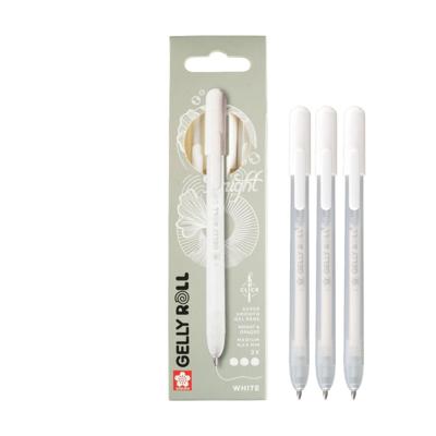 Sakura • gelly roll retractable classic set white 3pcs