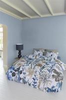 Beddinghouse Beddinghouse Dekbedovertrek Sybil Blauw 200x200/220 cm - thumbnail