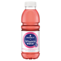 Water Sourcy vitamin framboos/granaatap fles 500ml - thumbnail