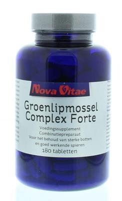 Nova Vitae Groenlipmossel complex forte 180 Tabletten Nova Vitae Groenlipmossel complex forte 180 Tabletten