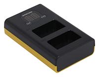 PATONA EN-EL25 EN-EL25a Batterijlader - 1911 USB Dual LCD Mini - Compatibel met Nikon Z50 Z fc - Gevoed via USB-C of Micro-USB - thumbnail