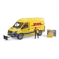 MB Sprinter DHL met chauffeur van Bruder - thumbnail