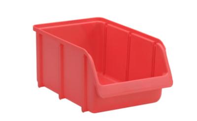 Hünersdorff 674100 Zichtbak 4 (b x h x d) 207 x 155 x 332 mm Rood 1 stuk(s)